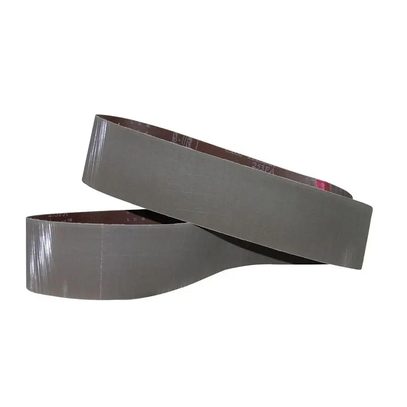 3M Belt, Trizact, 253FA, 132 Inch L, 6 Inch W, AO, Gray, Quantity: 20, 7010328212