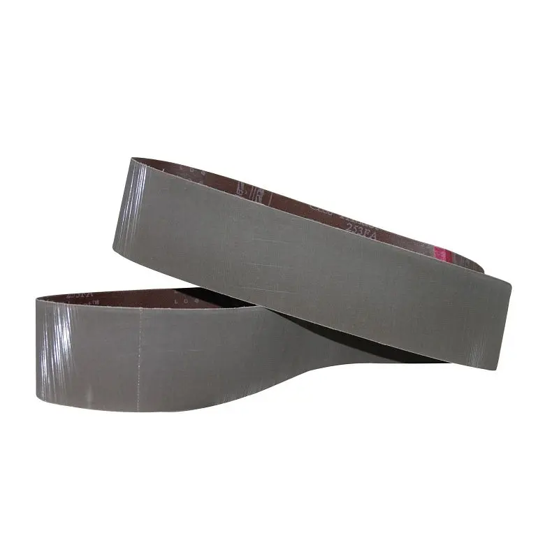 3M Belt, Trizact, 253FA, 59 Inch L, 14 Inch W, AO, Gray, Quantity: 10, 7010298868