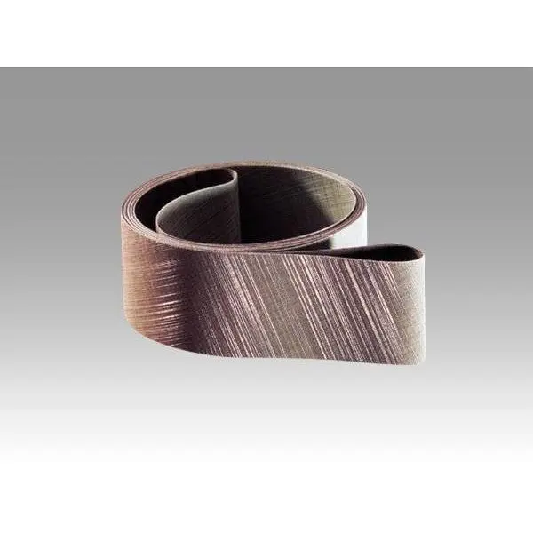 3M Belt, Trizact, 307EA, 120 Inch L, 3 Inch W, AO, Metallic Silver Gray, Quantity: 50, 7010298869