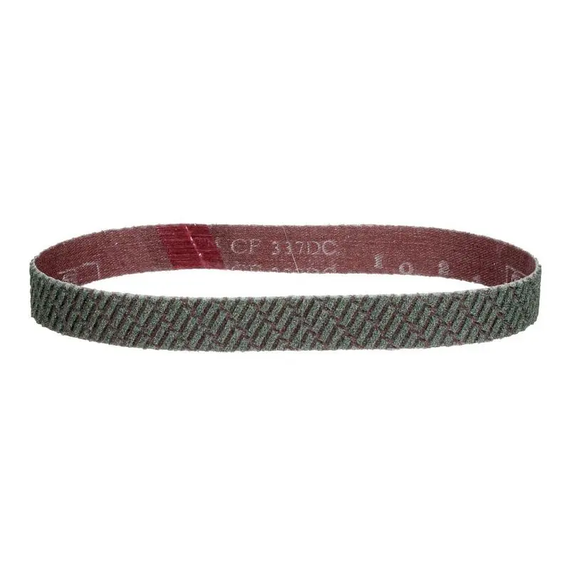 3M Belt, Trizact, 337DC, 24 Inch L, 1 Inch W, AO, Cloth, Micron Grade A160, Quantity: 50, 7010361078