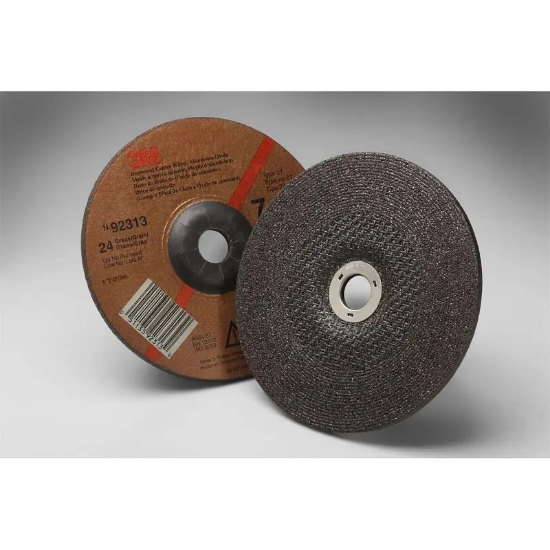 3M General Purpose Depressed Center Wheel, 7 x 1/4 x 7/8 24, Quantity: 10, 7000118487