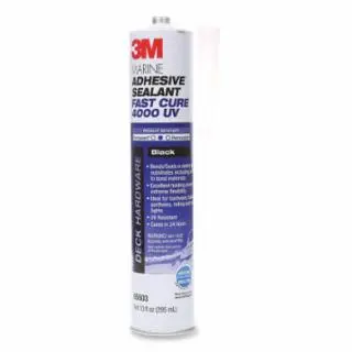 3M Marine Adh Slnt 4000Uv Bk 10 Floz Ctg, 12 pack, 7010367955