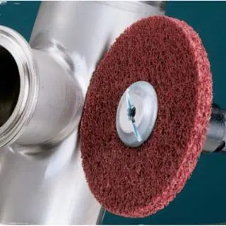 3M Metal Finishing Wheels, 6 x 1 x 1, Medium, 6000 rpm, Aluminum Oxide, 7100003943