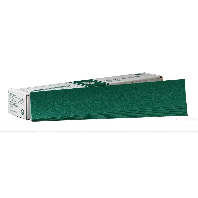 3M Olive Corps Hookit Regalite Board, 00539, 2 3/4 x 16 1/2 , 80E, 50 sheets per box, 7000118215