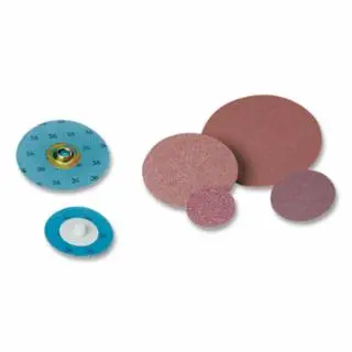 3M Quick Transform Aluminum Oxide 2 Ply Disc, 3 Dia, 36 Grit, Tsm, 50 pack, 7100062253