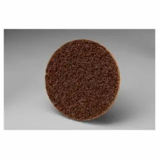 3M Roloc Surface Conditioning Disc, 2 Dia, 25,000 rpm, Aluminum Oxide, Coarse, Brown, 7010328577