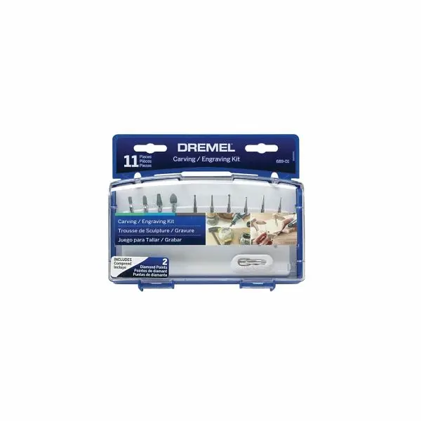 Dremel 11-Piece Carving/Engraving Kit, 26150689AD