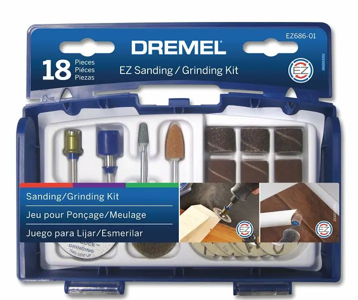 Dremel Non-Slip 18-Piece EZ Lock™ Cutting Kit, 2615E686AA