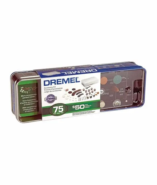 Dremel 75 pieces Accessory Kit, 26150707AC