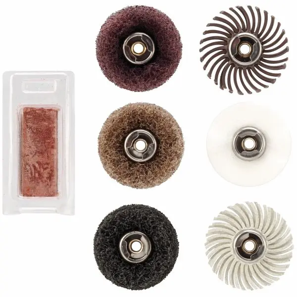 Dremel User-Friendly 7-Piece EZ Lock™ Sanding and Polishing Kit, 2615E684AA