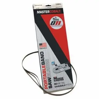 MK All-Purpose Morse Hi Executeance Travel-friendly Band Hand Saw Blade, 8/11 TPI, 1/2 x 44 7/8, Bi-Metal, 3 pieces, ZWEP4...