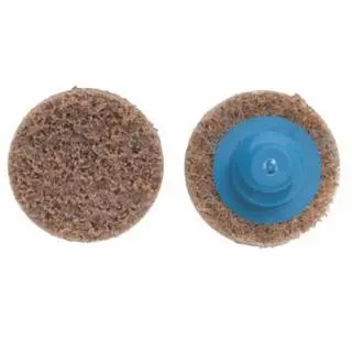 NORTON Rapid Prep Discs, 3 ", Coarse, Brown, 25 per Pack, 1 Pack, 66623335417