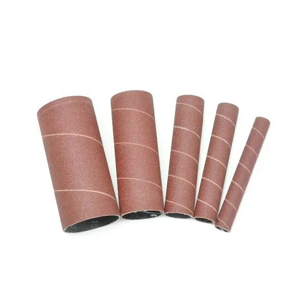 RIKON Spindle Sanding Sleeves 150 Grit, Pack 5 (1 each, 1/2", 3/4, 1", 1 1/2", and 2"), 50-45150