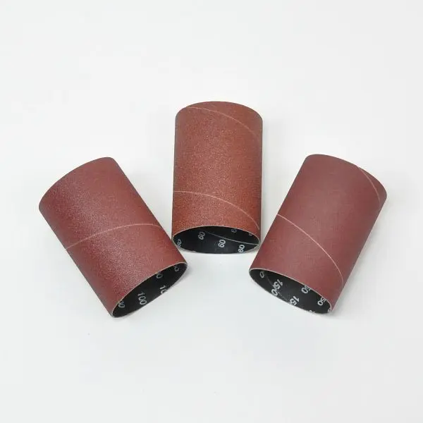 RIKON Spindle Sanding Sleeves 3inch, Pack 3 (1 each 60, 100 & 150 grit), 50-45303