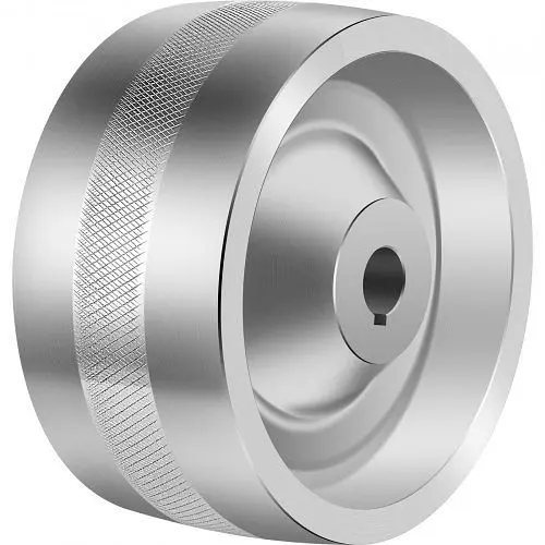 VEVOR Belt Grinder Drive Wheel 5" Diameter, 2" x 72" Knife Grinder Drive Wheel 5/8" Bore/Shaft, Alumin...