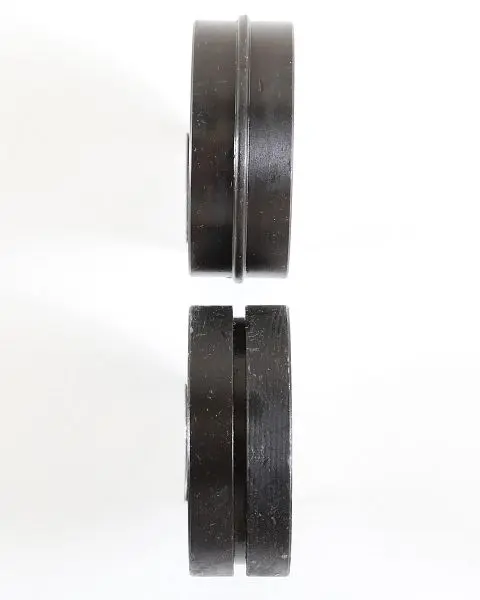 Woodward Fab 1/8" Flat Bead Carbon Steel Bead Roller, BRFB1/8S