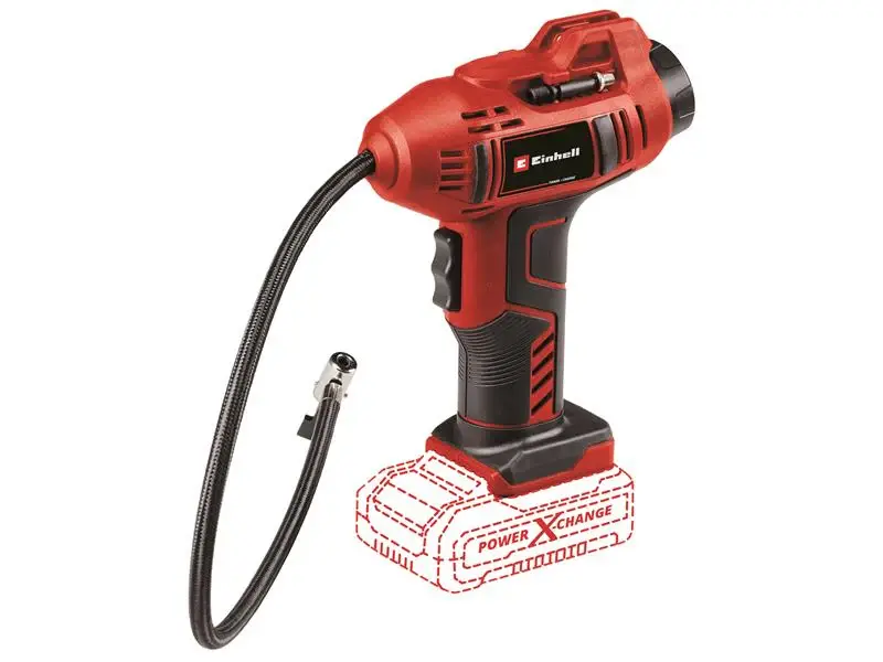 Industrial Grade Einhell CE-CC 18 Li-Solo Power X-Change Car Air Compressor 18V Bare Unit