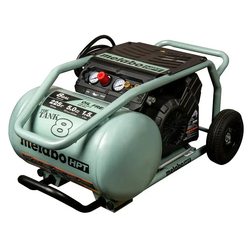 Metabo HPT EC1315SM Lightweight Air Compressor, Tool Only, 8 gal Tank, 1.5 hp, 120 V, 225 psi Pressure