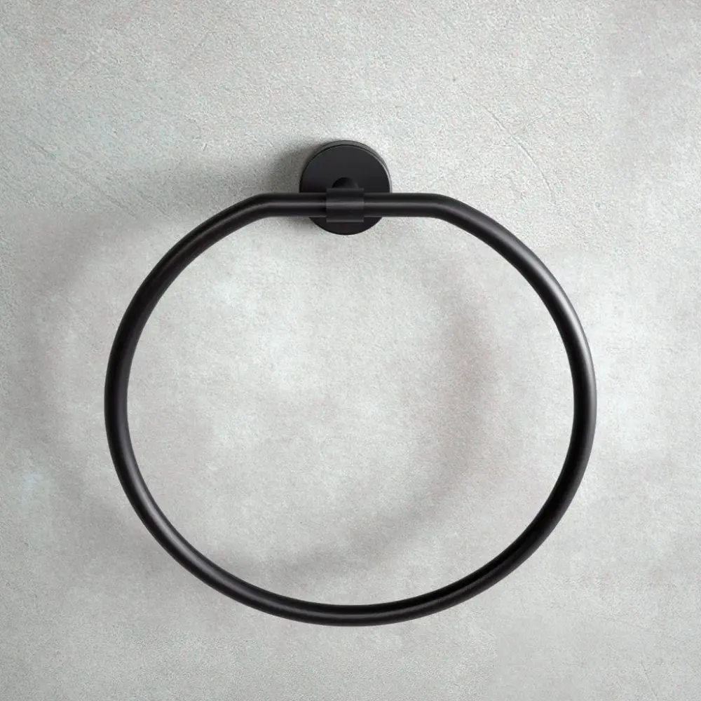 Towel Ring - Matt Onyx