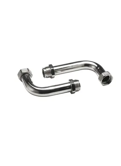 John Guest Underfloor Manifold Elbow Connector (Nickel Plated) Contractors