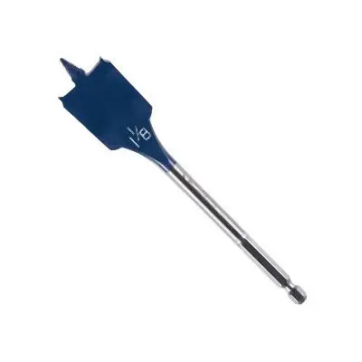 Bosch 1-1/8 Inches x 6 Inches Daredevil™ Quality Spade Bits, 2610020216