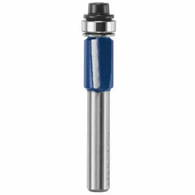 Bosch Environmentally-Safe 3/8 Inches x 1-13/16 Inches Carbide-Tipped 2-Flute Shear and Bevel Laminate Trim Bit, 2610065695