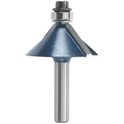 Bosch First-Rate 1-5/16 Inches Chamfer Router Bit, 2610049454