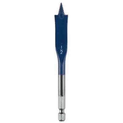 Bosch Mini 60 pieces 1/2 Inches x 4 Inches Daredevil™ Stubby Length Spade Bits, 2610958262