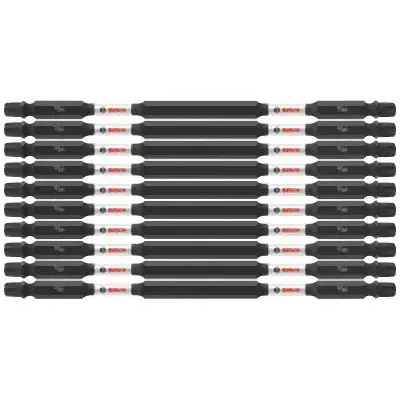Bosch 10 pieces Impact Tough™ 6 Inches Torx® #30 Double-Ended Bits (Bulk Pack), 2610041030