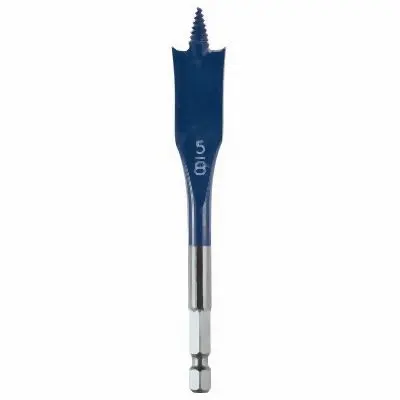 Bosch 60 pieces 5/8 Inches x 4 Inches Daredevil™ Stubby Length Spade Bits, 2610958263