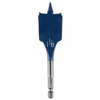 Bosch Reflective 1-1/8 Inches x 4 Inches Daredevil™ Stubby Length Spade Bits, 2610020226