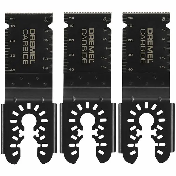 Dremel 3-Box Carbide Flush Cutting Blades, 2615M486AG