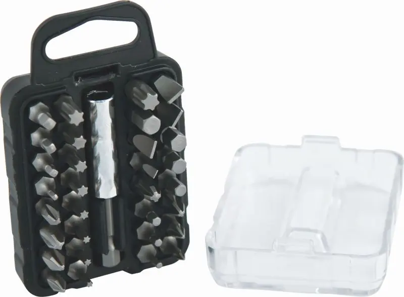 MIBRO (33-Piece) Pro-Mix Cap Screwdriver Bit Set, made Steel, 386360