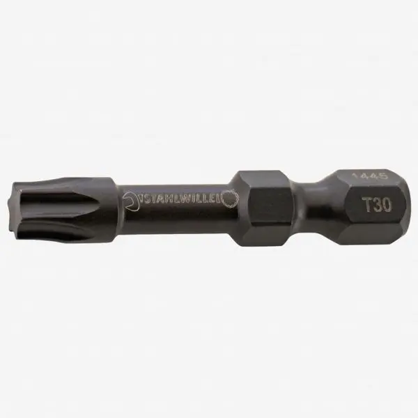Stahlwille Protective 1445 TN30 T30 x 38mm Torx Power Bit - Impact Rated, ST08161130
