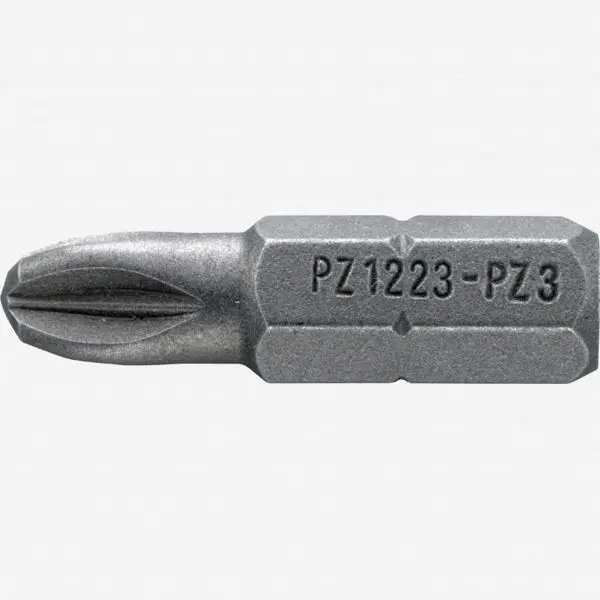 Stahlwille PZ1222 #2 x 25mm Pozidriv Insert Bit, ST08050002