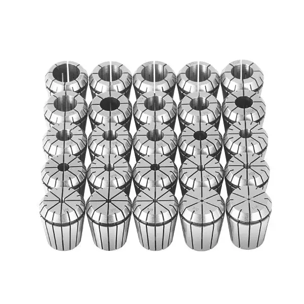 VEVOR Bright 25 Pcs ER32 Collet Set, 1/16"-13/16", ERJTER3225J000A7AV0
