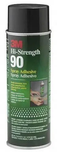 3M 30023 90 Hi-Strength Lucid Contact-Type Adhesive Spray, 17.6 oz Contractor Grade