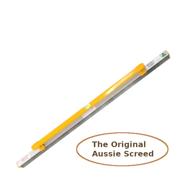 Australian 3.6m Aussie Concrete Screed Built- Spirit Level