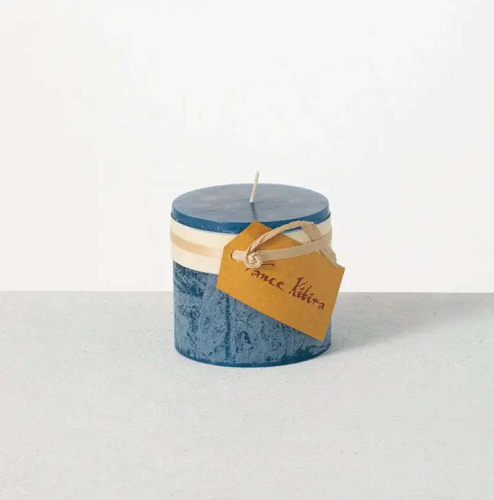 Vance Kitira Timber Pillar Candle - 3 inch Soundproofing