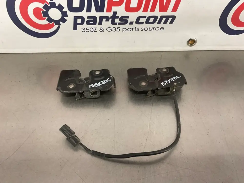 2009 Nissan 370Z Hood Latches OEM 15BKJDC