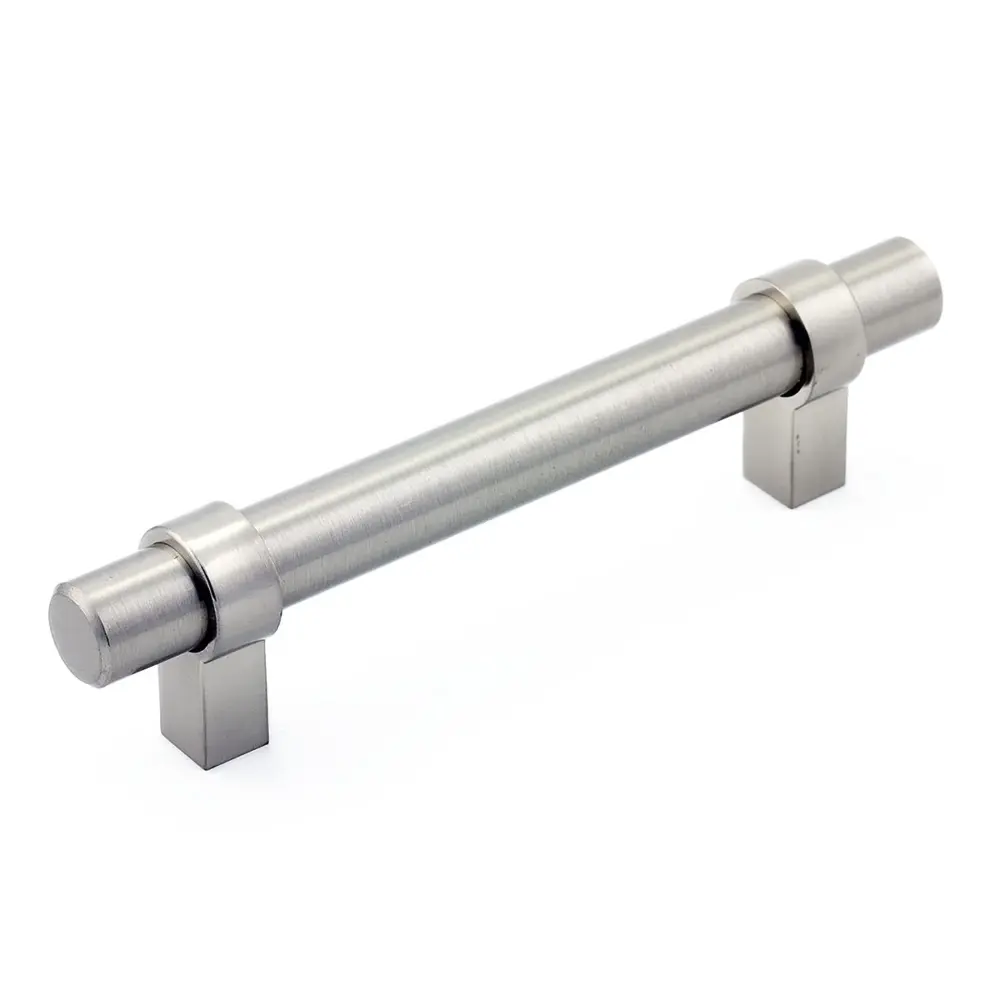 Contemporary # 5016 Matte Nickel Metal Pull, 96 mm C/C