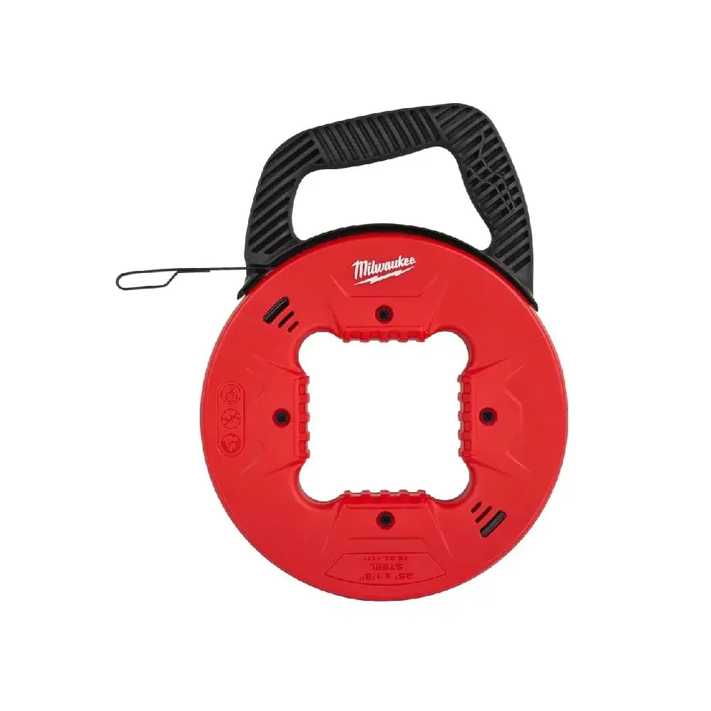 Milwaukee 7.5m or 15m Stainless Fish Tape