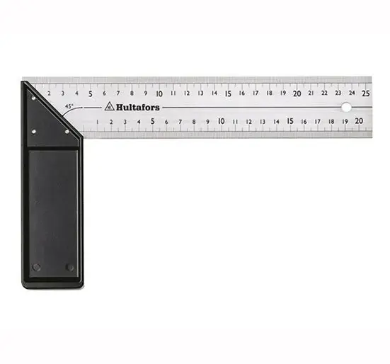 Hultafors Skilled Try Square 20cm - 20cm Square