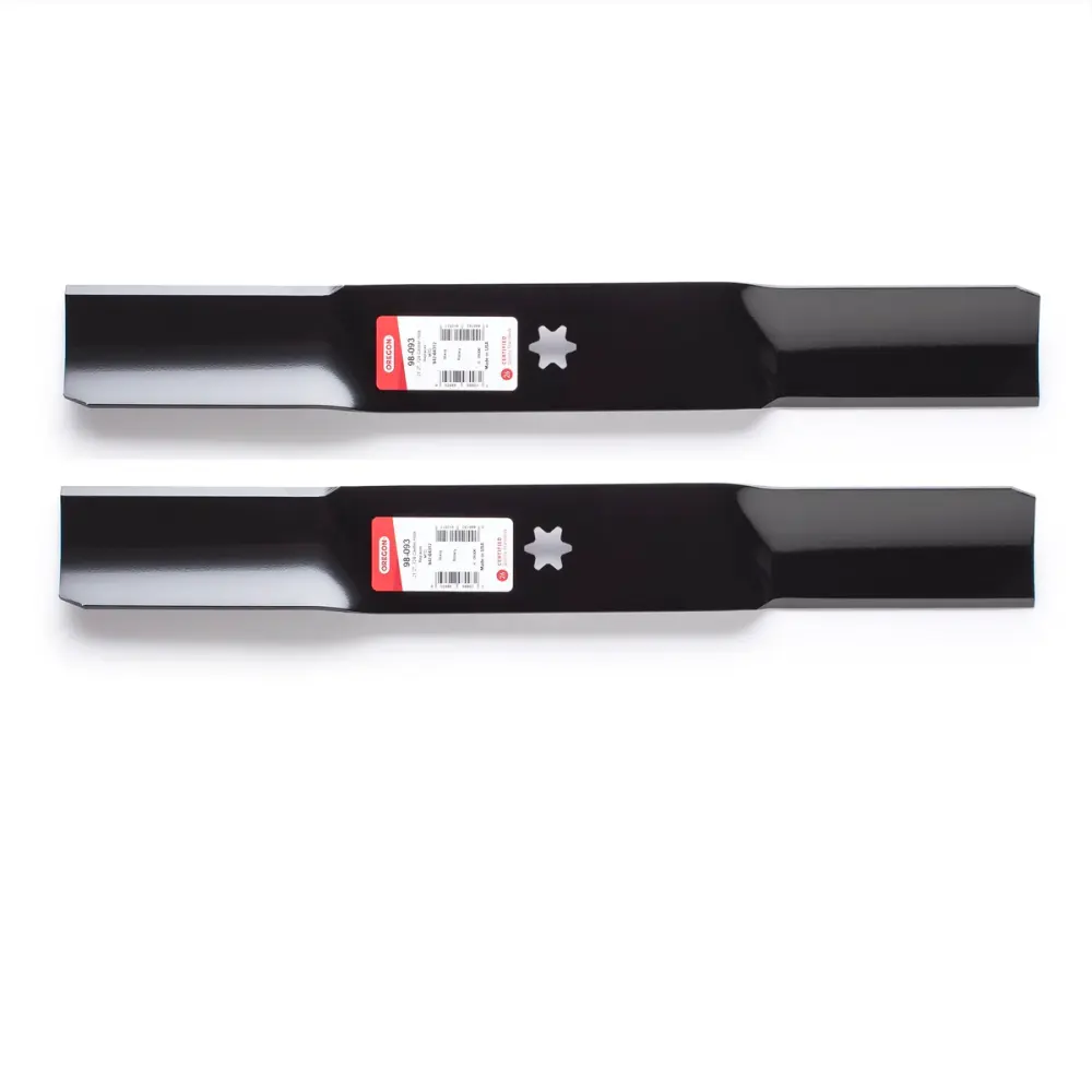 98-093 Oregon High Lift Blades MTD 42" 942-0656, 942-04308 6 Point Star 2 Pack