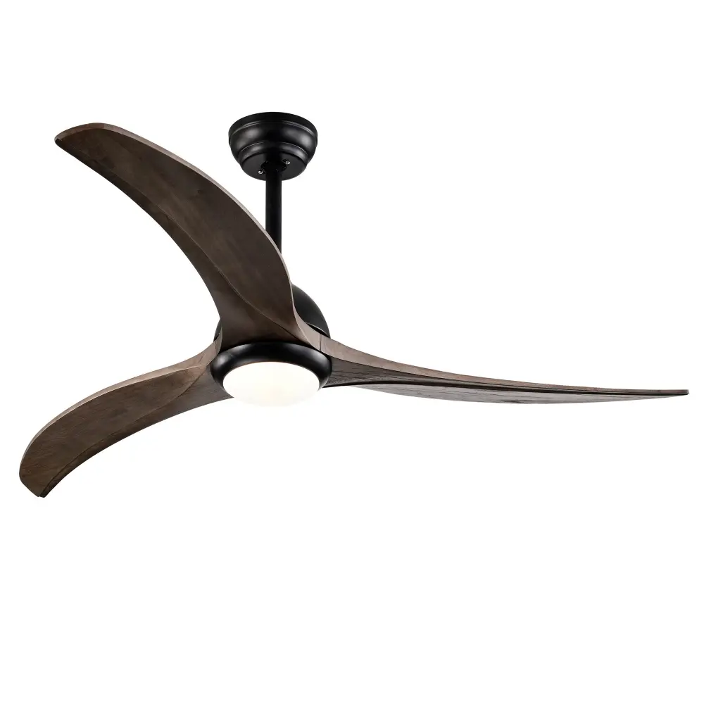 Indoor Outdoor Ceiling Fan Light Remote Control, Noiseless Convertible Motor, 6 Speed, 3 Color