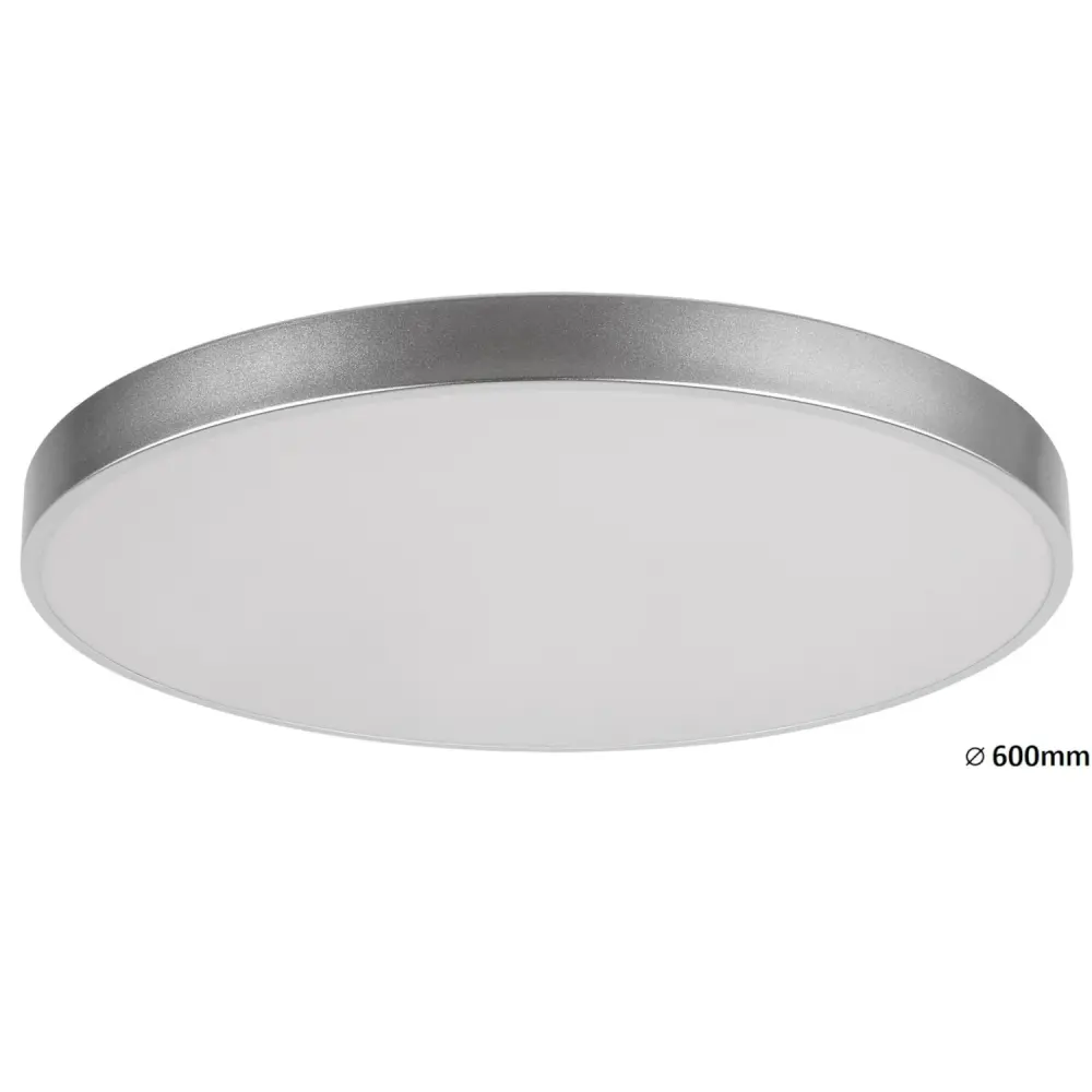 Ceiling Round LED Lamp Buoyant 60W Modern Adjustable Colour Temperature Metal Frame