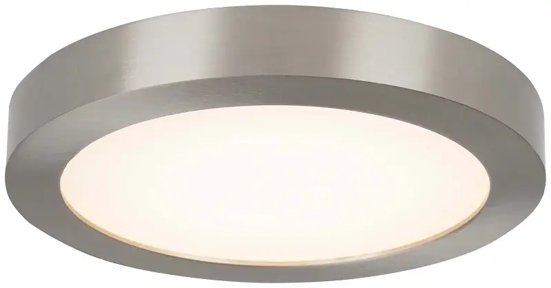 Boston Harbor CL040B BN Ceiling Buoyant Fixture, 0.1 , 120 V, 10 W, LED Lamp, 750 Lumens, 3000 K Color Temp
