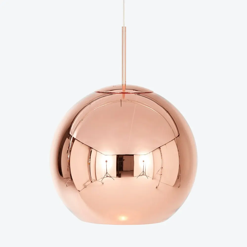 Round Copper Pendant