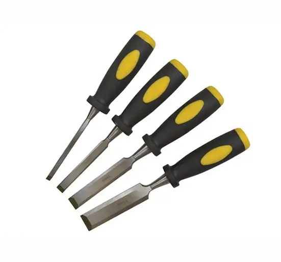 BlueSpot Tools Chisel Set Duplicate Colour Handle 4-Piece - Chisel S