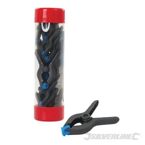 Silverline Spring Clamp Place 22pce 25 and 19mm - 620284